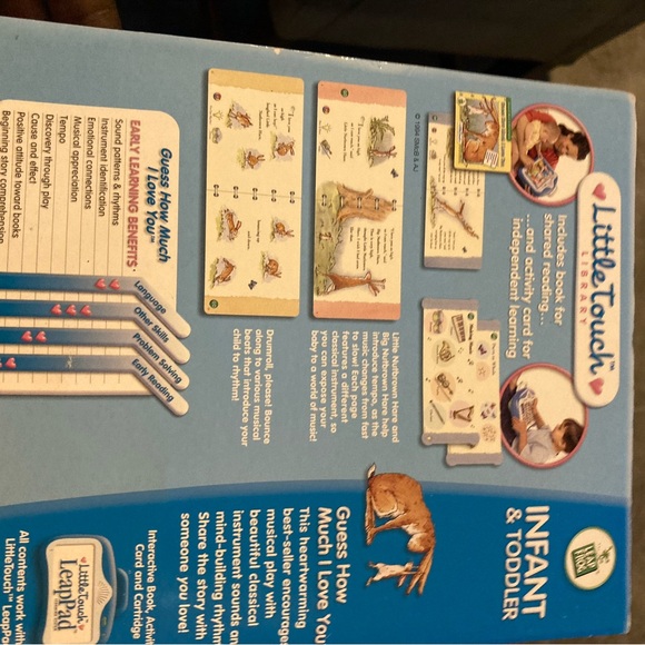 Leapfrog Little Touch Library Guess How Much I Love You Book & Cartridge - Picture 2 of 4